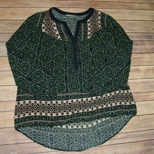 Daniel Rainn Top Boho Tunic L-XL